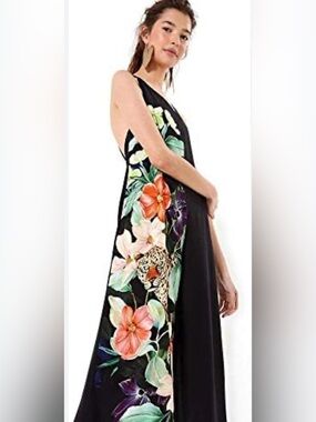 FARM Rio | Dresses | Farm Rio Sequin Blue Anthurium Flowers Midi Slip Dress | Poshmark FARM Rio | Dresses | Farm Rio Sequin Blue Anthurium Flowers Midi Slip Dress | Poshmark